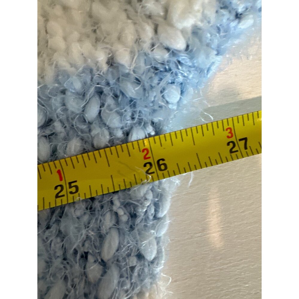 Rue21 Womens Sweater Sz XL NEW w/Tags Blue Striped V-Neck Cozy Comfy Classic - Picture 6 of 10